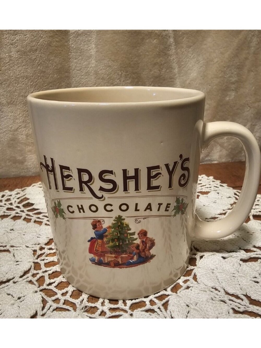 Hershey’s Chocolate - Huge 28 oz Large Giant Coffee/Tea Mug Double Sided